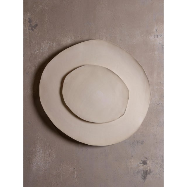 Silk #20 wall light by Margaux Leycuras One of a Kind, Signed and numbered Dimensions: Ø54 x H 57 cm Material: Ceramic,...