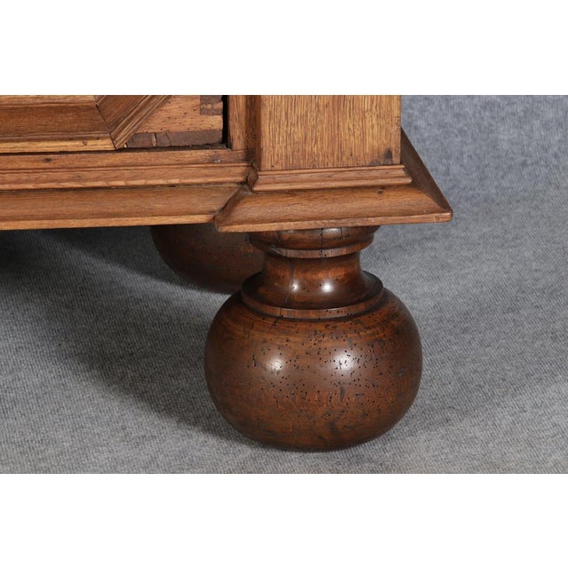 Antique Baroque Cabinet in Oak, 1700 For Sale - Image 14 of 18