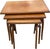 Wood MCM Nesting Tables - Set of 3 For Sale - Image 7 of 12