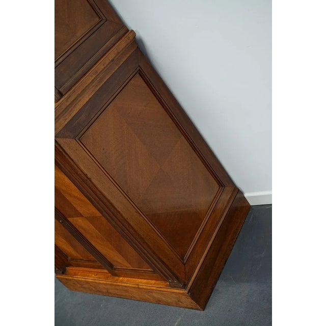 Brown French Walnut Apothecary Filing Cabinet, 1920s For Sale - Image 8 of 18