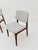 Vintage Danish Teak Chair with Teddy Fabric, 1960s For Sale - Image 4 of 11