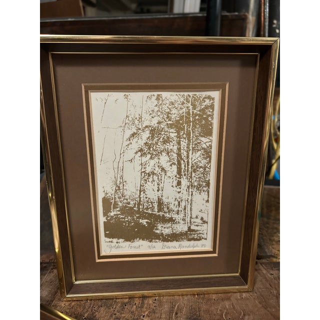 Traditional Vintage 1981 Blair Randolph Signed Limited Edition Landscape Prints - A Pair For Sale - Image 3 of 9