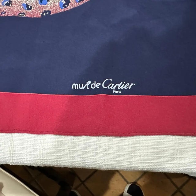 Cartier An Amazing 1990s Panther Ring Scarf by Cartier For Sale - Image 4 of 12