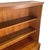 Brown Vintage Mid-Century Modern Walnut Hutch Cabinet With Open Display Shelving For Sale - Image 8 of 18