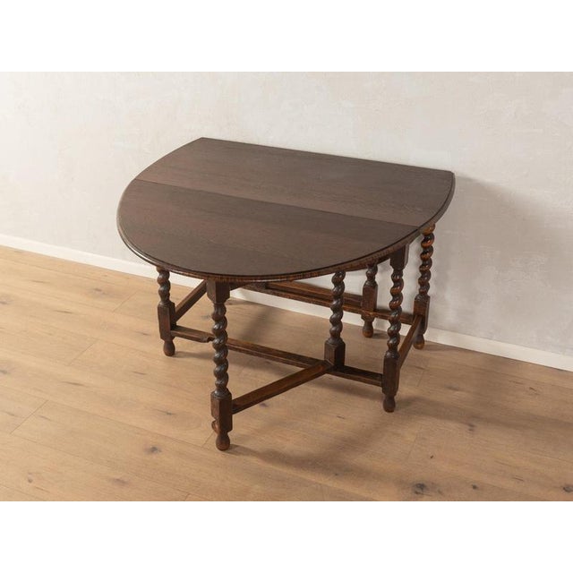 German Gateleg Table, 1920s For Sale - Image 7 of 12