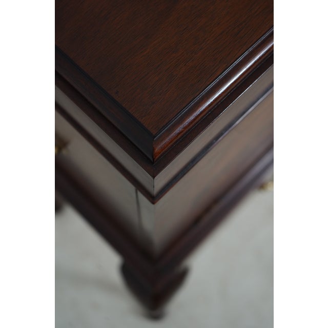 Henkel Harris Mahogany Fall Front Silver Chest For Sale - Image 11 of 18