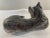 Large Mid 20th Century Ronzan Ceramic Gray Tabby Cat For Sale - Image 9 of 13