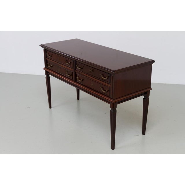 Danish Hepplewhite Mahogany Console Table from Farre Møbelfabrik, 1970s For Sale - Image 18 of 18