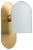 Odyssey SM Brass Wall Sconce by Schwung For Sale
