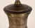 Metal Mid 20th Century Chinese Cloisonne Brass Vase Table Lamp With Figural and White Elephant Decoration For Sale - Image 7 of 15
