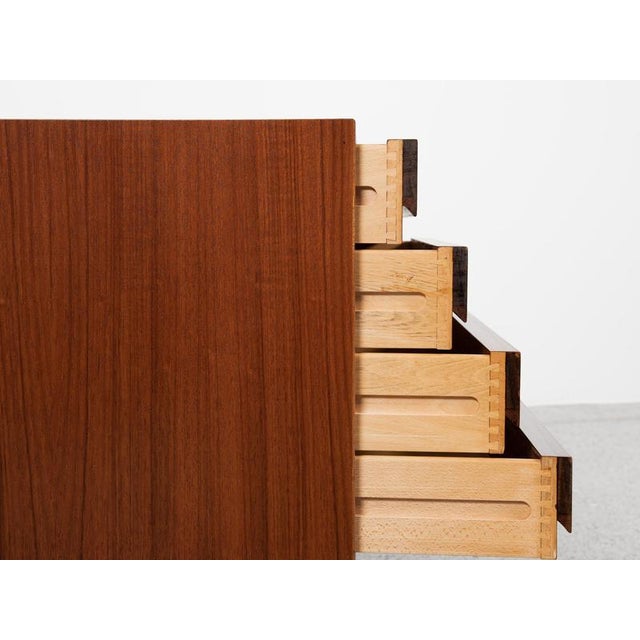 Midcentury Modern Danish Model 18 Sideboard in Teak by Omann Jun, 1960s For Sale - Image 6 of 13