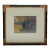 Mid 20th Century George Manzana Pissarro - Riverbank, Mixed Media For Sale