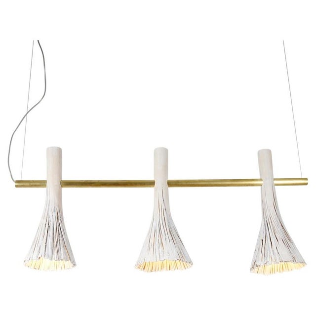 Pressed Wood Pendant Light 3 by Johannes Hemann For Sale - Image 10 of 10