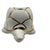Mid-Century Modern Ceramic Turtle Figurine - White With Gold Accent For Sale - Image 10 of 12