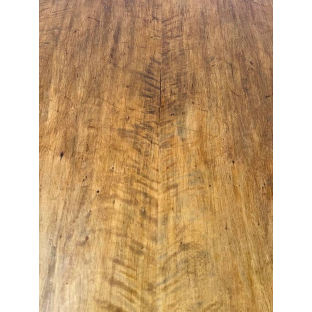 Vintage Duncan Phyfe Style Flip Top Table For Sale - Image 11 of 14