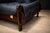 Brazilian Modern Three-Seat Leather Sofa in Rosewood & Leather by Jean Gillon, 1970s For Sale - Image 13 of 14