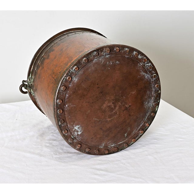 Late 19th Century French 19th Century Copper Cooking Pot For Sale - Image 5 of 9