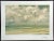 French 1980s French Impressionist Style Seascape Lithograph For Sale - Image 3 of 4