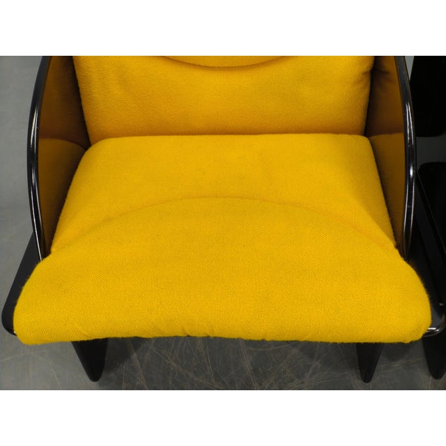 Wood Italian Space Age Lounge Chairs, 1970s, Set of 2 For Sale - Image 7 of 18