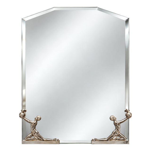 Art Deco Mirror, France, 1930s For Sale