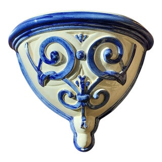 Mid 20th Century Guido Totoli Large Wall Planter For Sale