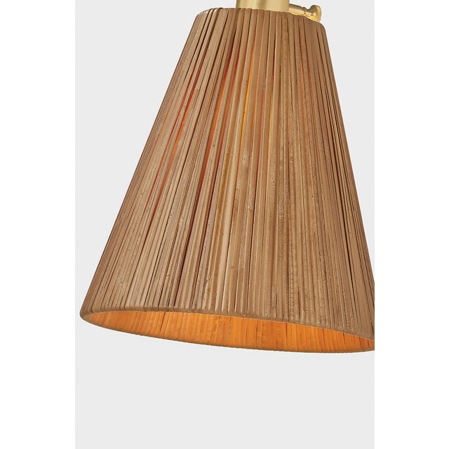 Hudson Valley Lighting Ruthin 30.25 in. 2 Light Floor Lamp in Aged Brass Finish For Sale In New York - Image 6 of 10