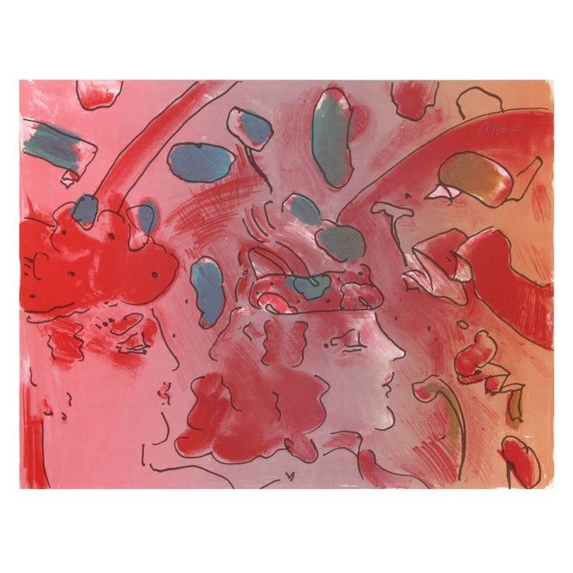 Peter Max, German/American (1937) Reflections II Date: 1979 Lithograph, signed and numbered in pencil Edition of 165 Size:...