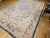 Late 19th Century Late 19th Century French Aubusson Needlepoint Carpet in Floral Pattern in Ivory, Green, Pink, Blue For Sale - Image 5 of 18