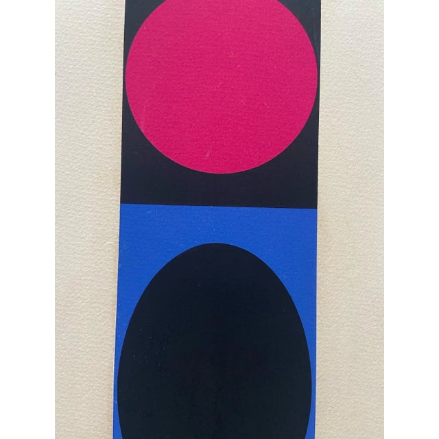 Yaacov Agam, Geometric Structures, 1977-1979, Litograph For Sale - Image 3 of 6