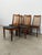 Brown Set of 6 Vintage Mid Century Modern Teak Dining Chairs by G Plan For Sale - Image 8 of 10