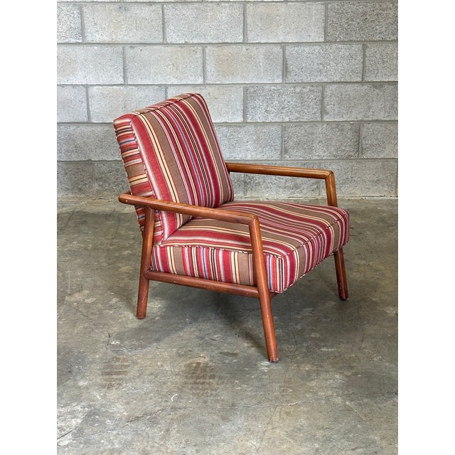 Widdicomb 1950s t.h. Robsjohn-Gibbings for Widdicomb Lounge Chair- Unmarked For Sale - Image 4 of 8