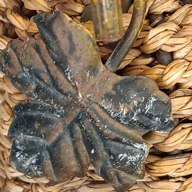 Vintage Large Wicker Rattan Woven Pear Rustic Decor 10" X 7" For Sale - Image 11 of 12