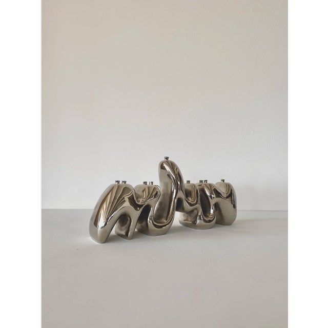 Modern Hannah Polskin Menorah For Sale - Image 3 of 6