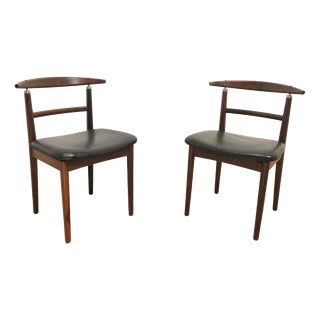 Danish Chairs by Helge Sibast & Borge Rammeskov for Sibast Furniture, 1960s, Set of 2 For Sale