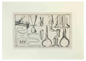 Lorenz Heister, Surgical Instruments, Etching, 1750