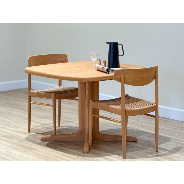 Danish Double Extending Oak Dining Table from Skovby, 1960s For Sale - Image 18 of 18