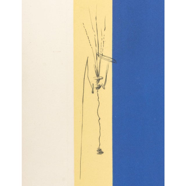 1970s Salvador Dali "Surrealist Crutches" Etching, 1971 For Sale - Image 5 of 10