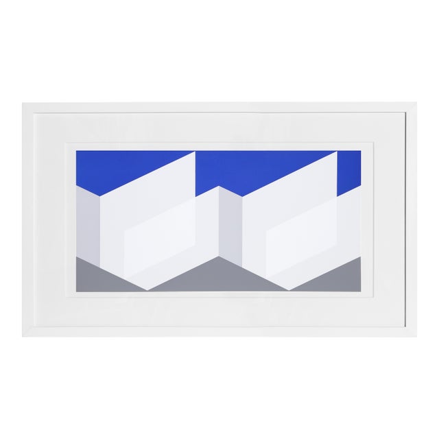 Josef Albers, Biconjugate: Outdoor - P2, F23, I2, Geometric Abstract Screenprint For Sale