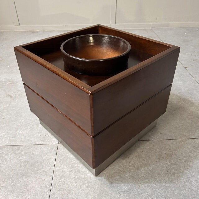 Wood Wooden Planters from Formanova, 1970s, Set of 4 For Sale - Image 7 of 10