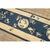 Late 19th Century 1880s Blue Floral Antique Imperial Traditional Chinese Peking Rug Knotted Runner For Sale - Image 5 of 6