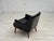 Danish Armchair in Artificial Leather and Teak Wood Legs, 1970s For Sale - Image 15 of 18