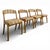 Gondola Chairs from Baumann, Set of 4 For Sale - Image 10 of 10