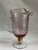 Murano Large Mid-Century Murano Pink & Gold Art Glass Pitcher For Sale - Image 4 of 6