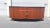 Stunning and rare large mid century media turntable cabinet/sideboard/credenza with lovely metal and glass mosaic handles....