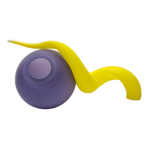 Purple/Yellow "Orb" by the Late Artist Drew Smith