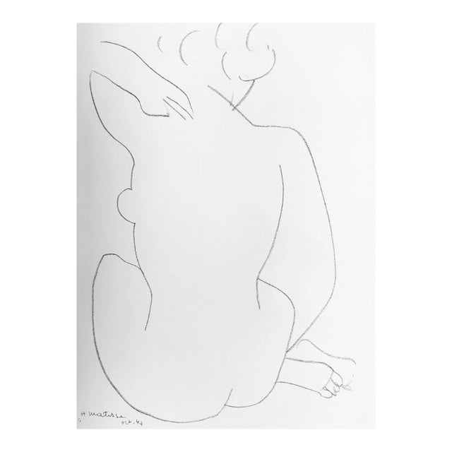 Matisse Lithograph Dm0446 Derriere Le Miroir 1952 For Sale