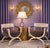 Hollywood Regency Hollywood Regency Era Neo-Classical Klismos Style Chairs Velvet Upholstery -Pair For Sale - Image 3 of 7
