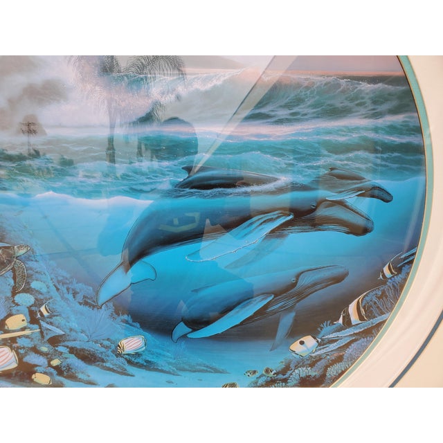 1990s Robert Wyland and Roy Tabora Art Piece For Sale - Image 11 of 16