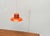 Mid-Century Modern German Space Age Orange Pendant Lamp, 1960s For Sale - Image 13 of 18