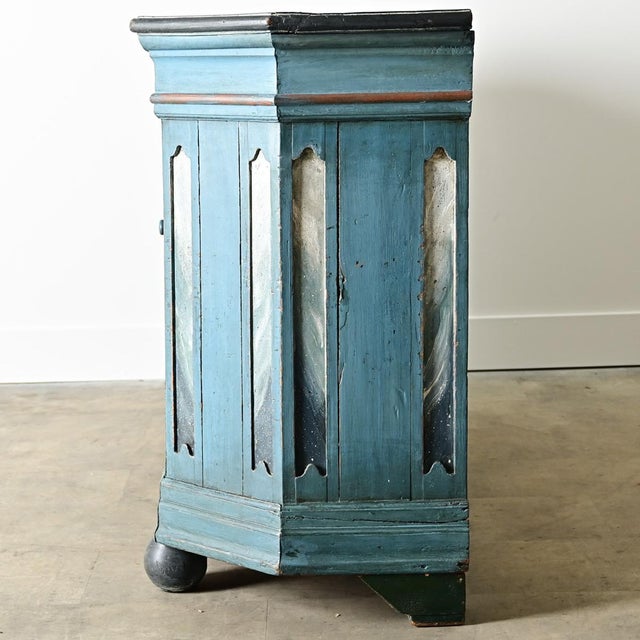 Renaissance Italian 18th Century Painted Buffet For Sale - Image 3 of 12